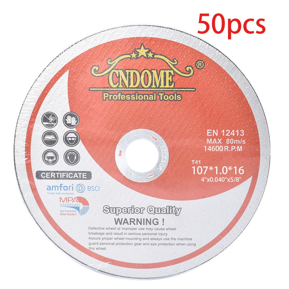 4 Inch Cut off Wheel – Metal & Stainless Steel Thin Cutting Discs 50 Pieces