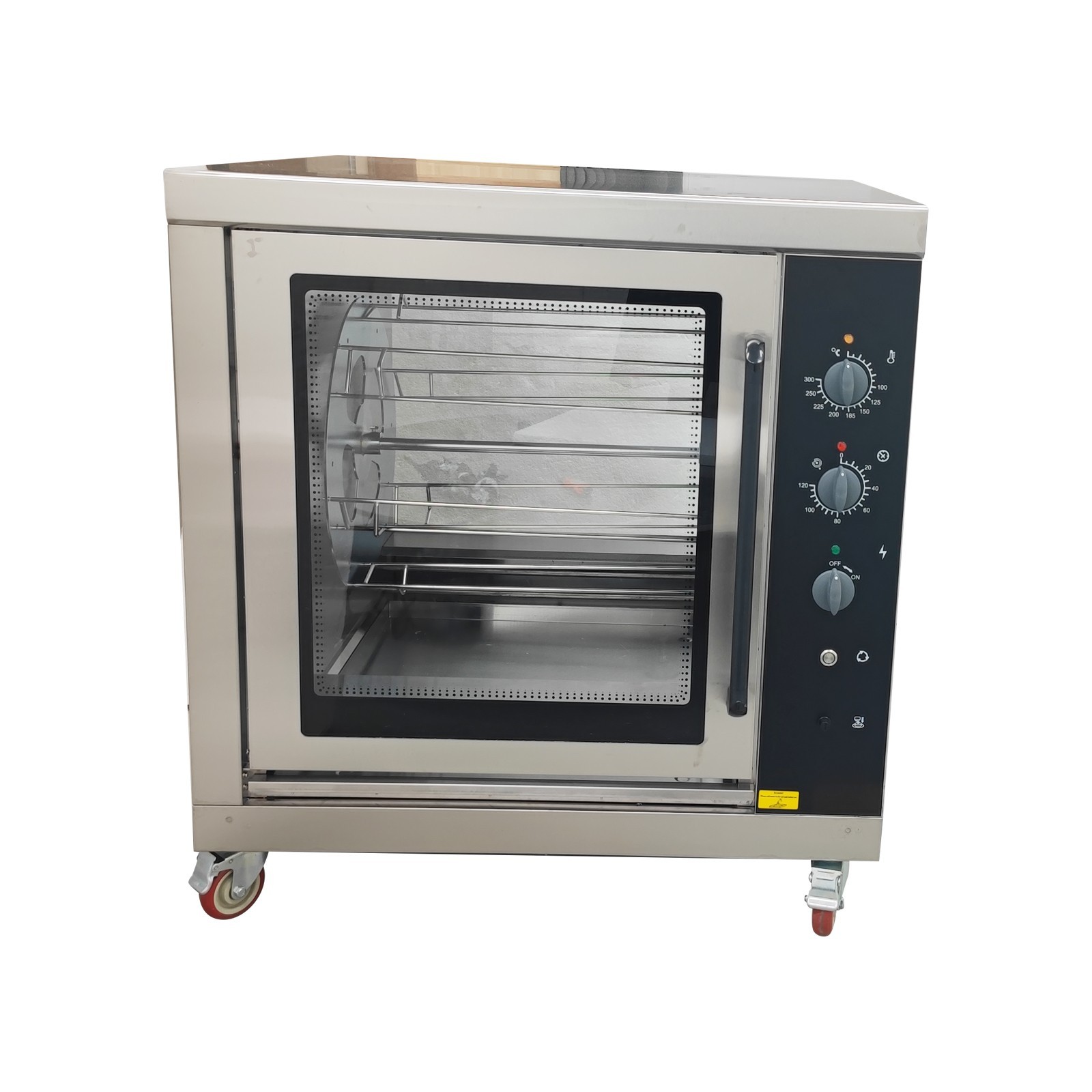 HEJ-201 Type 220V Powered Chicken Rotisserie Machine 122-572℉ Rotisserie Machine