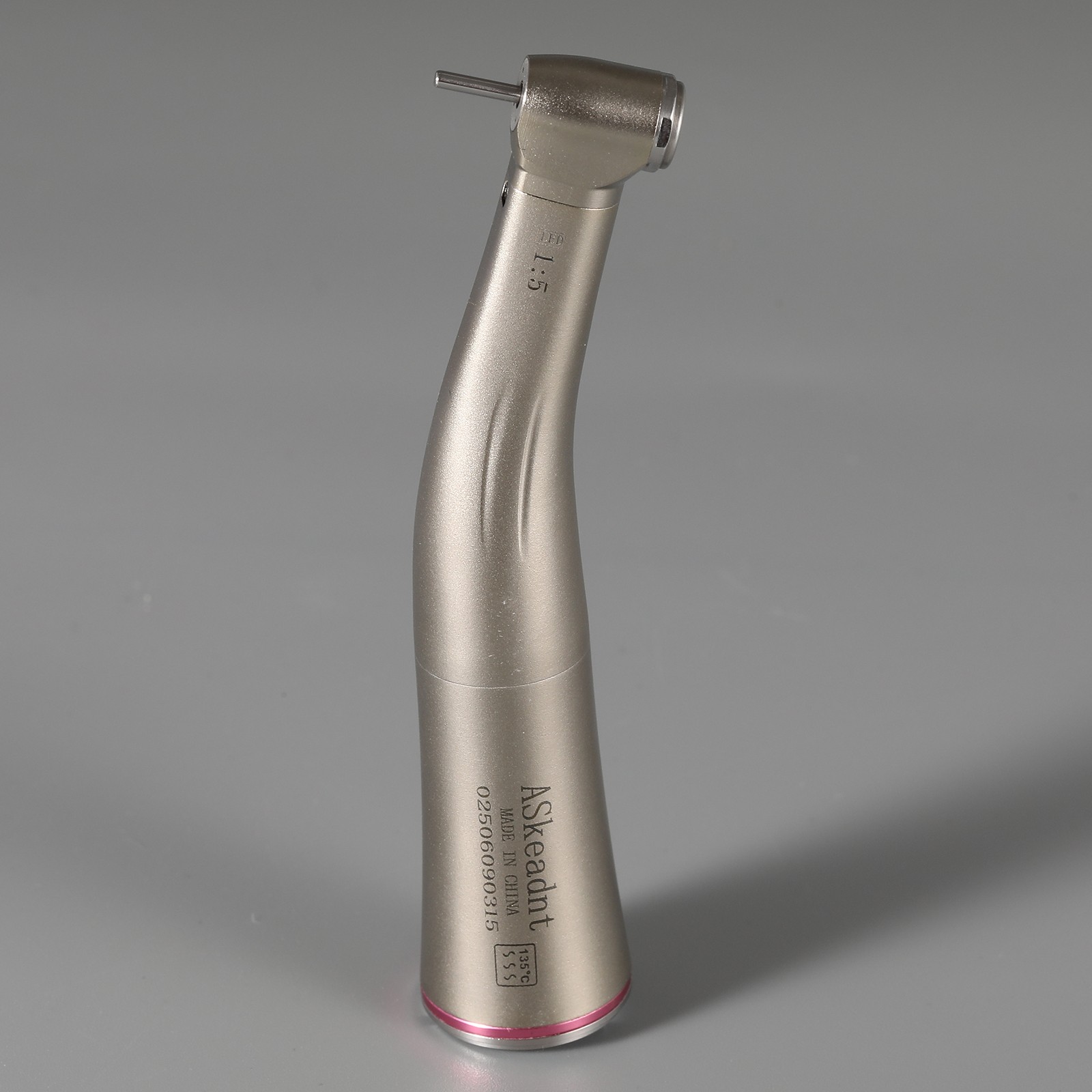 NSK Style Dental 1:5 Increasing Fiber Optic LED Contra Angle Handpiece ASkeadnt