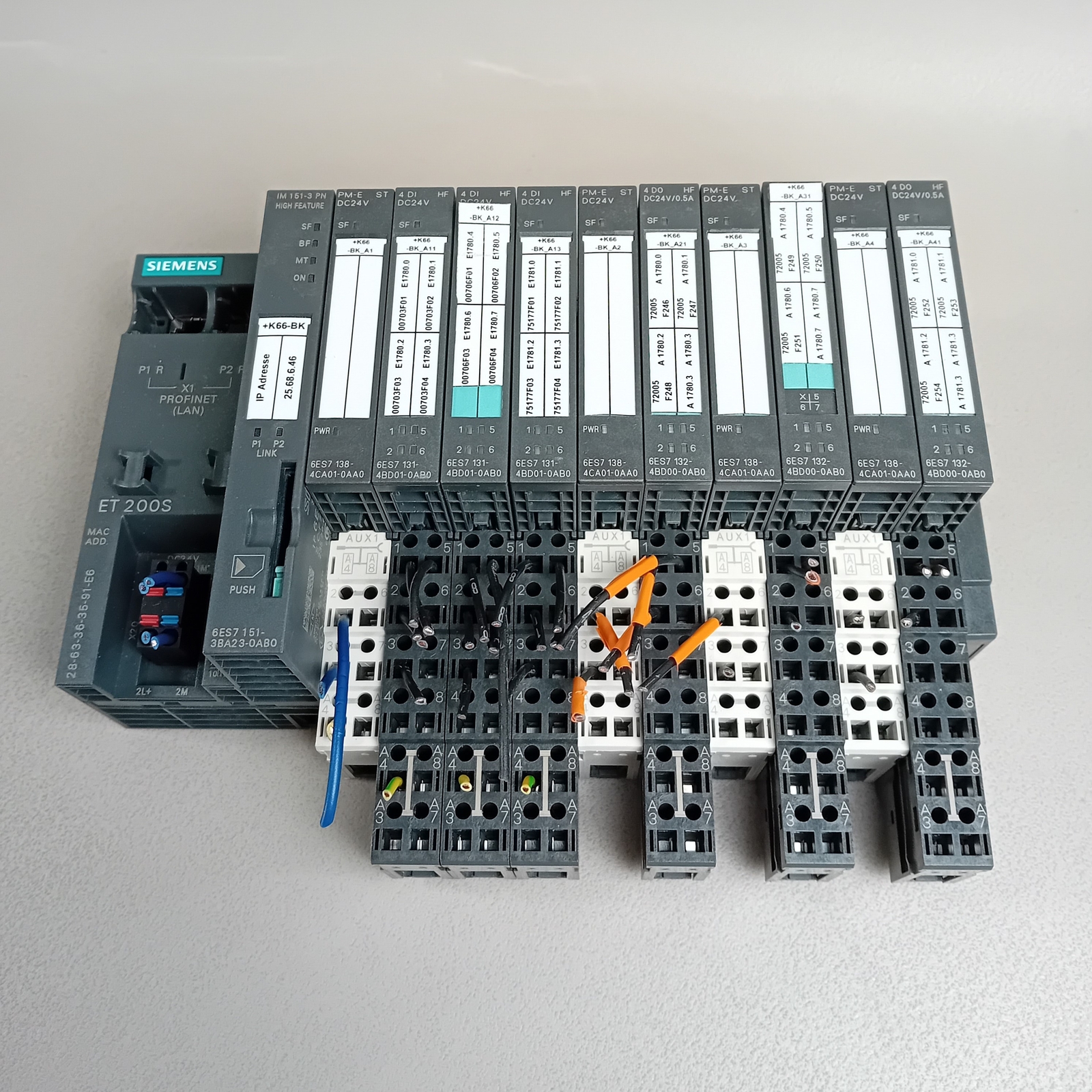 Siemens Set 6ES7 151-3BA23-0AB0 + Various Modules