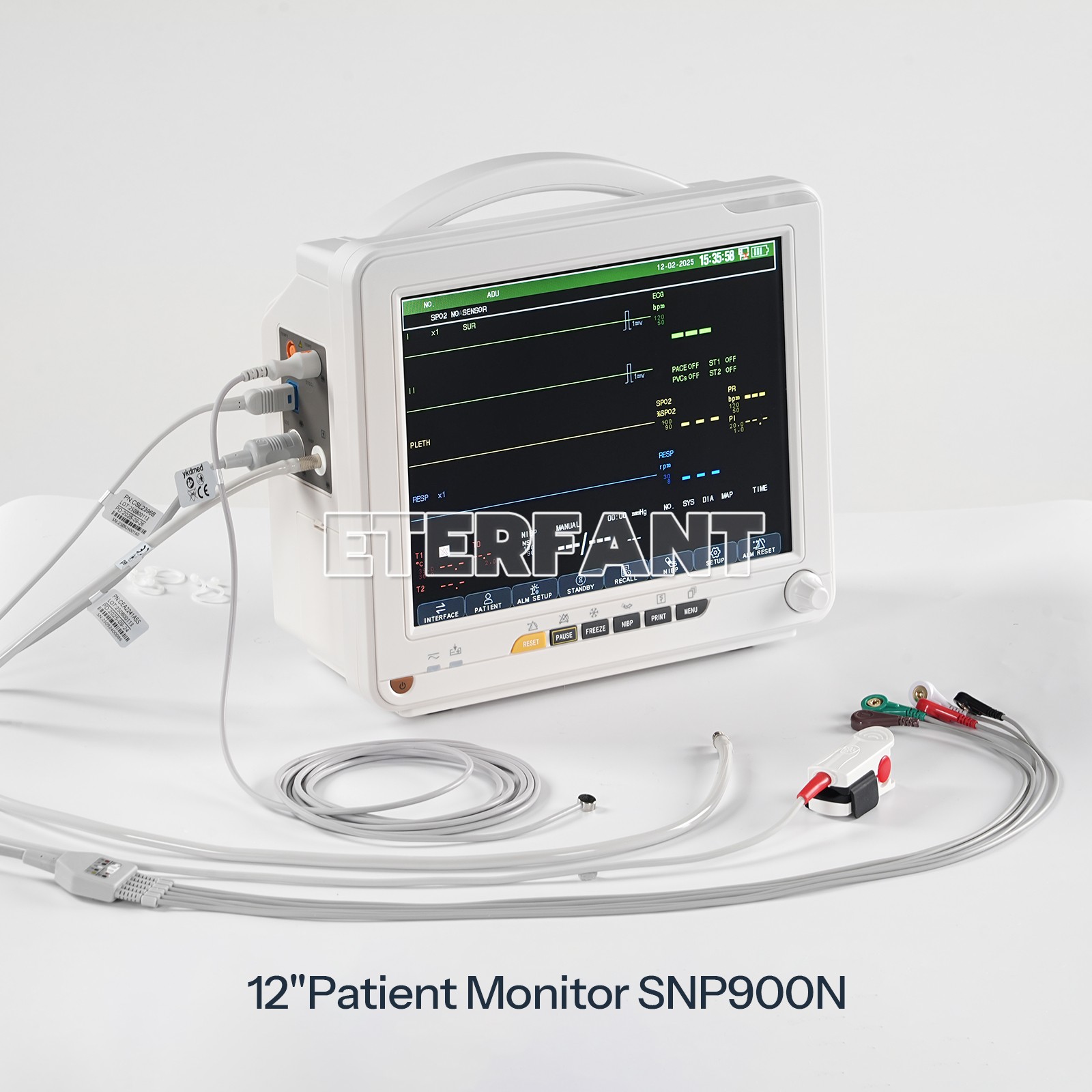 Patient Monitor CCU ICU For Hospital/Mobile Medical Cart Trolley Rolling Cart