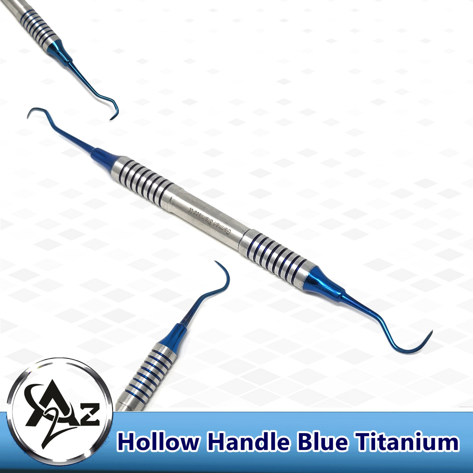 Hollow Handle Dental Sickle Scaler, Anterior, Towner U15-33 Surgical Instruments