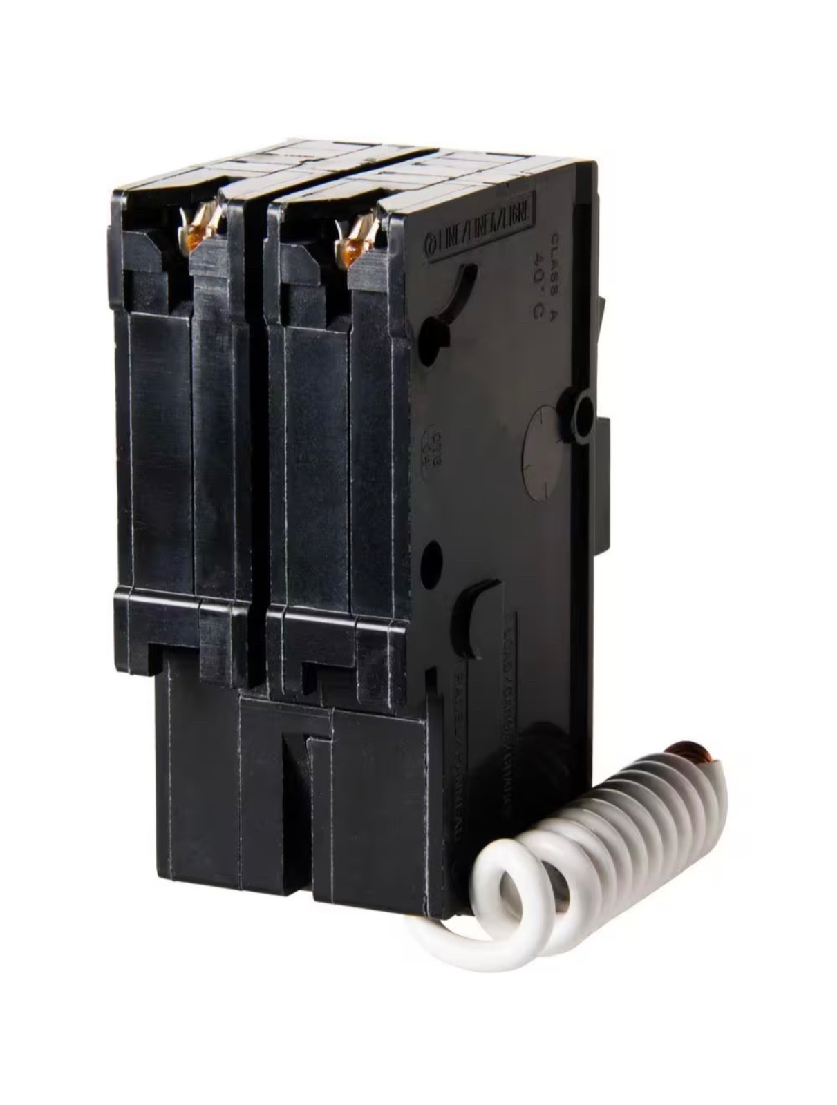 Square D Homeline HOM240GFIC 40 Amp 2-Pole GFCI Circuit Breaker