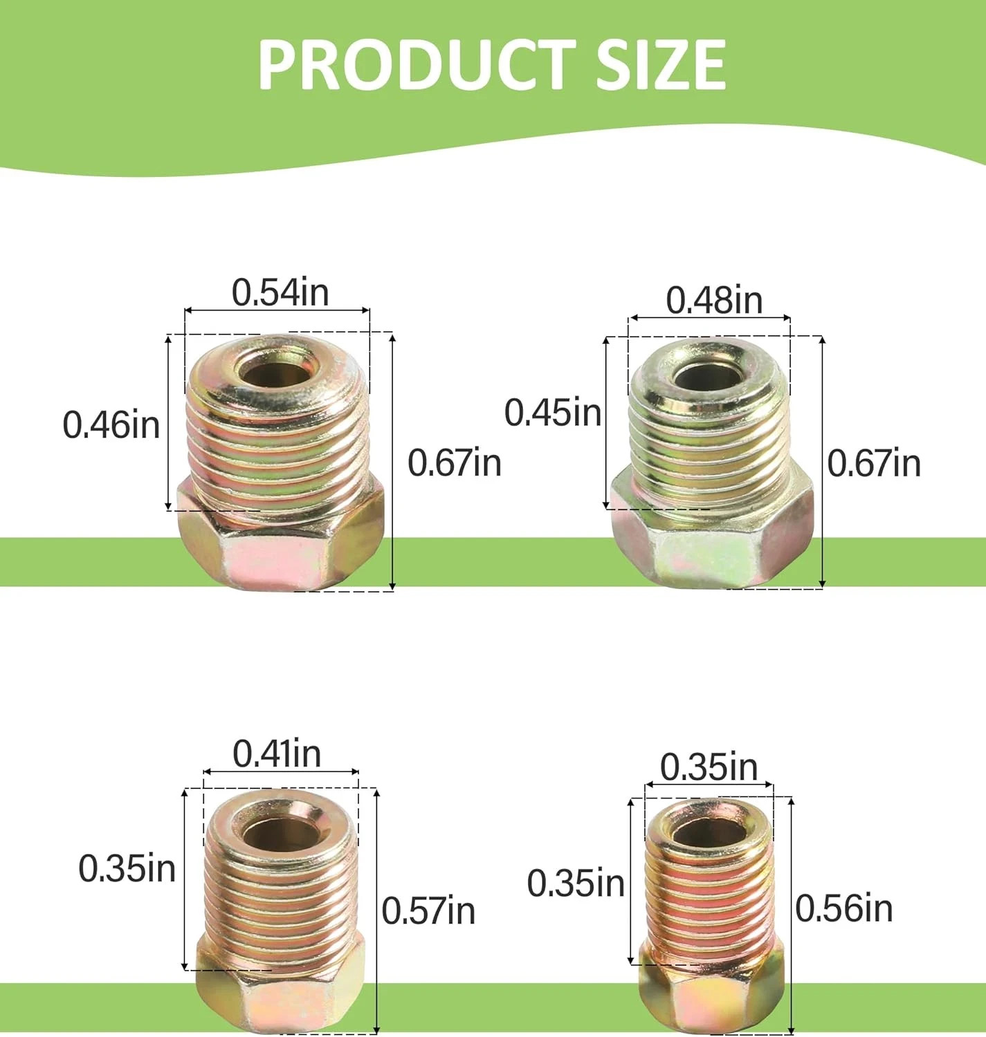 25 Ft. 3/16 OD Copper Nickel Brake Line Tubing Coil and Fitting Kit, 25 Ft of 3/
