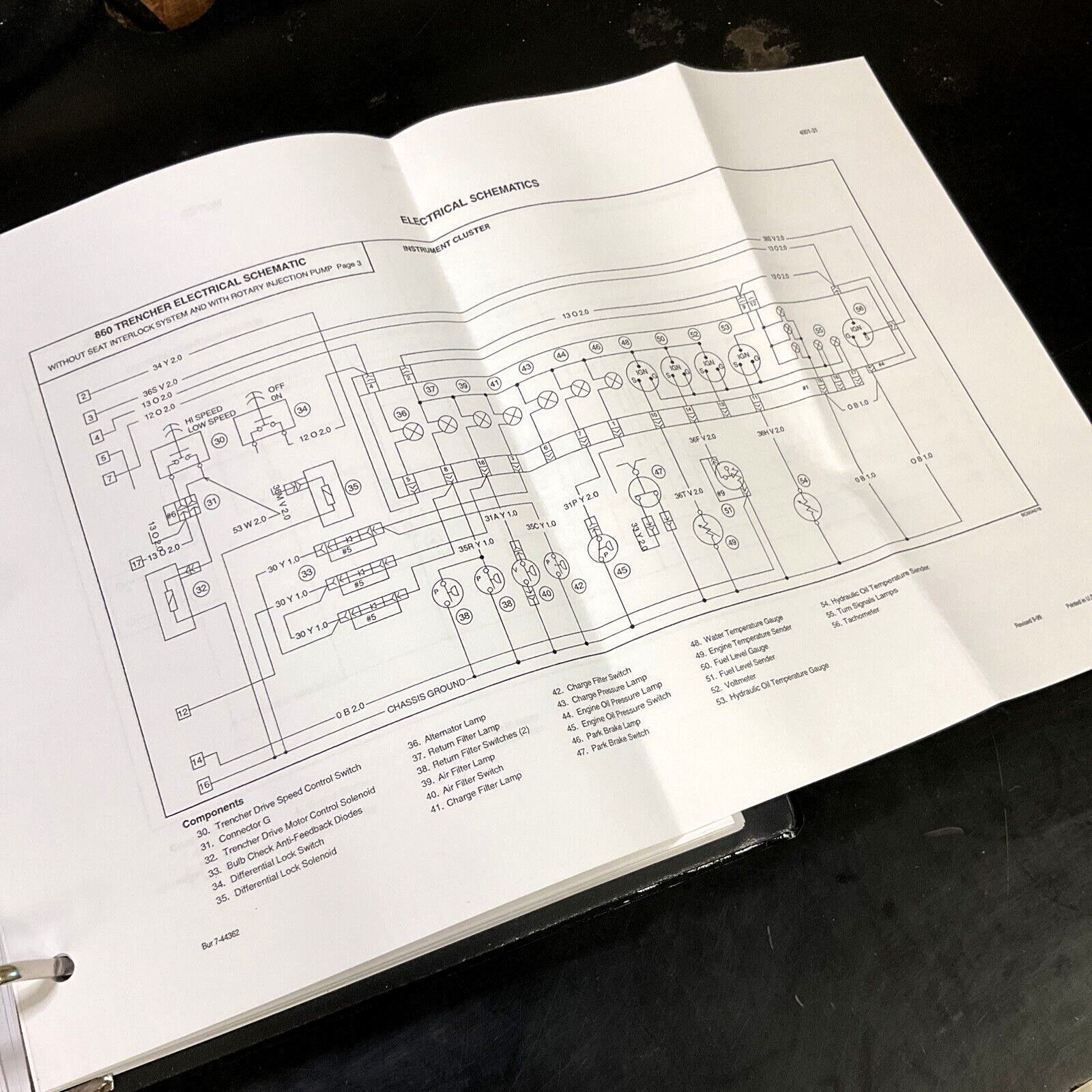 CASE 860 TURBO TRENCHER SERVICE REPAIR SHOP MANUAL INCLUDES SCHEMATICS