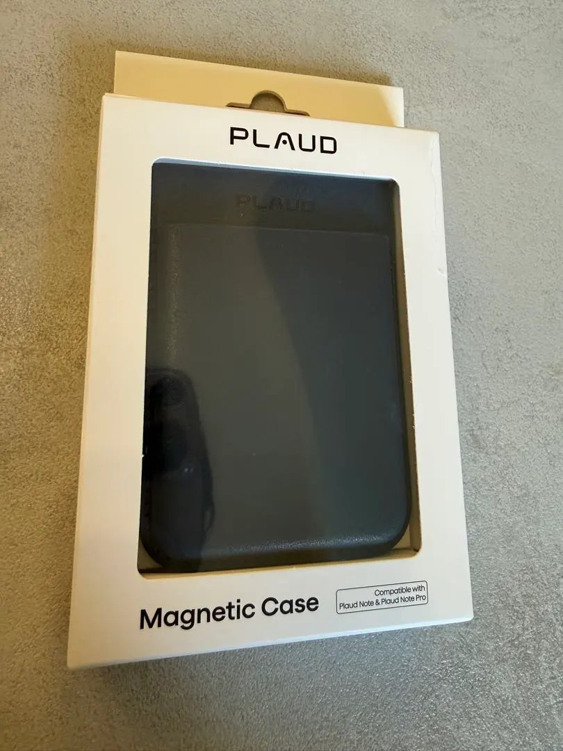 Plaud Note Pro AI Voice Recorder Magnetic Case Black MagSafe Compatible JP
