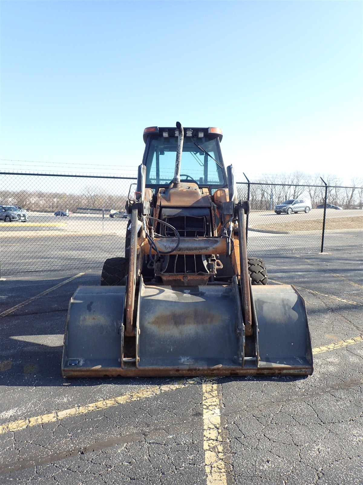 2021 Case Construction 570N EP 4×4 Skip Loader Enclosed Cab Tractor