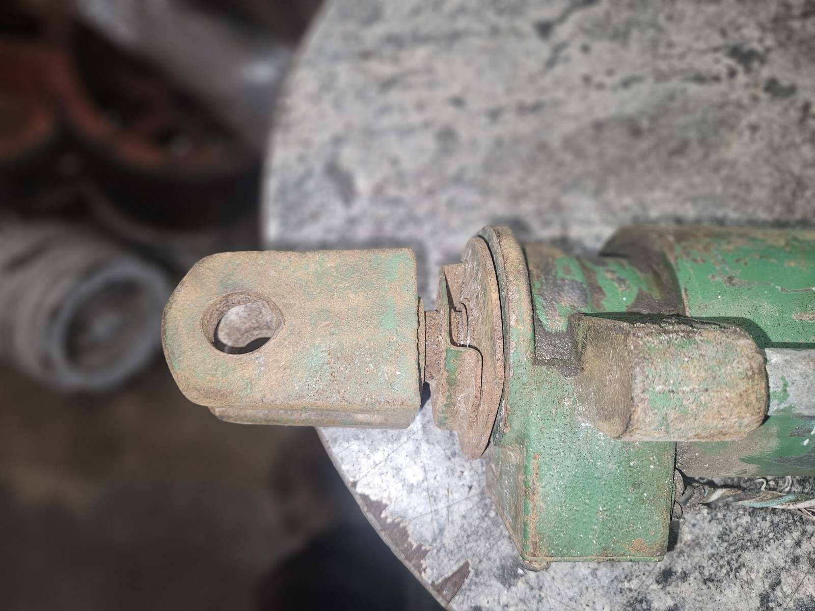 OLIVER TRACTOR IMPLEMENT HYDRAULIC CYLINDER HYDRA LECTRIC OLIVER EQUIPMENT