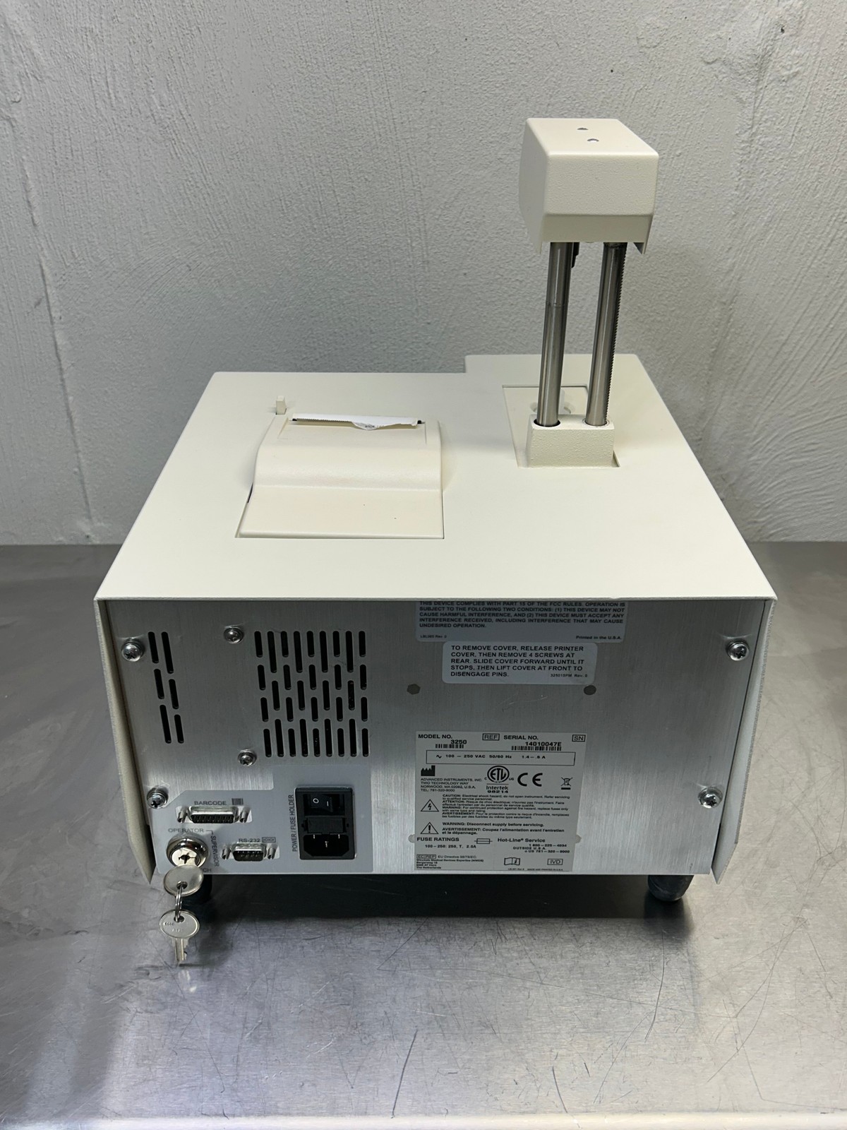 Advanced Instruments Model 3250 Single-Sample Osmometer Calibrated See Video