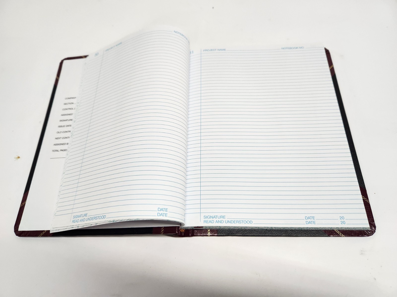 Boorum & Pease L21-300-R Professional-Grade Hardcover Laboratory Notebook