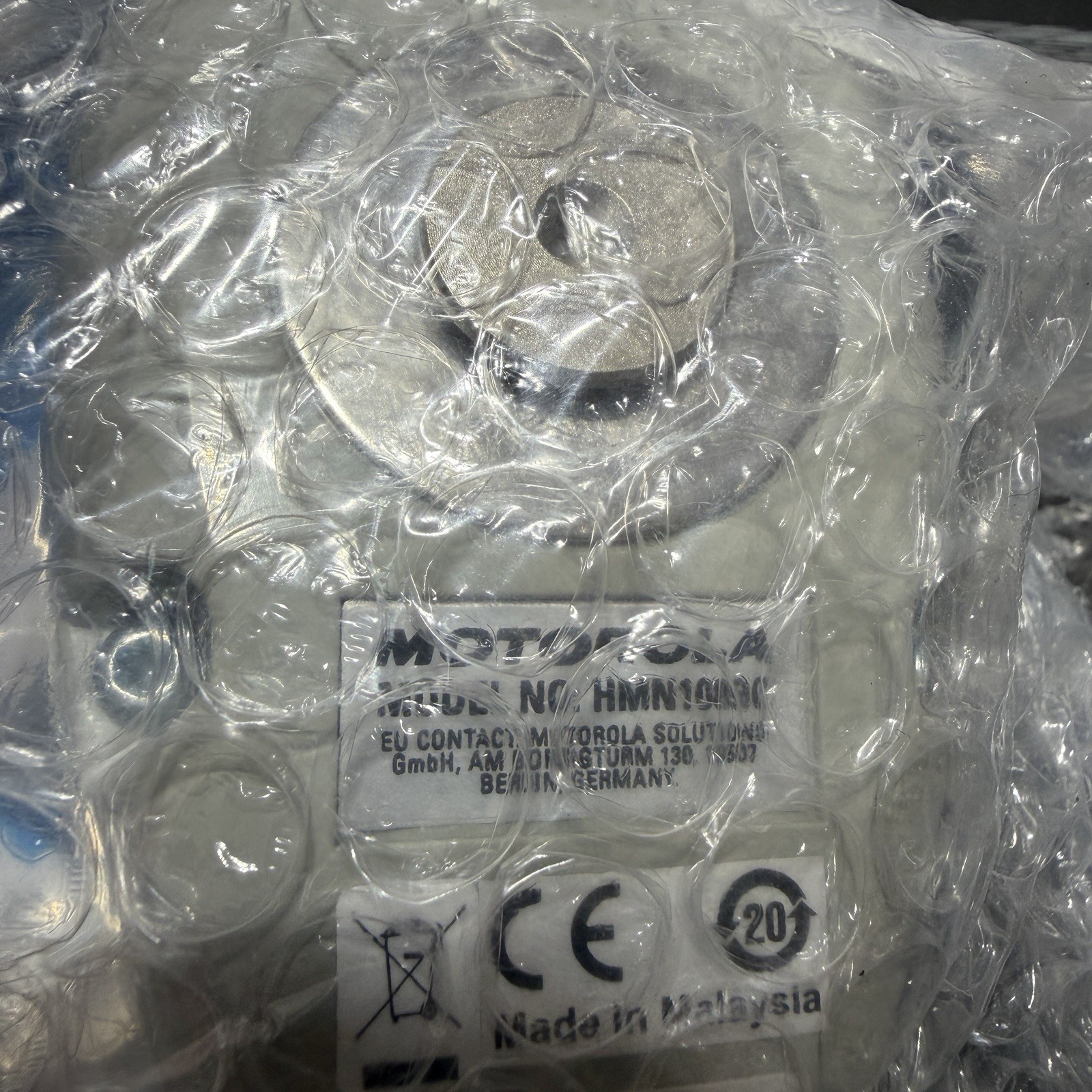 Motorola Solutions -HMN1089C-OEM Water-Resistant Standard Microphone