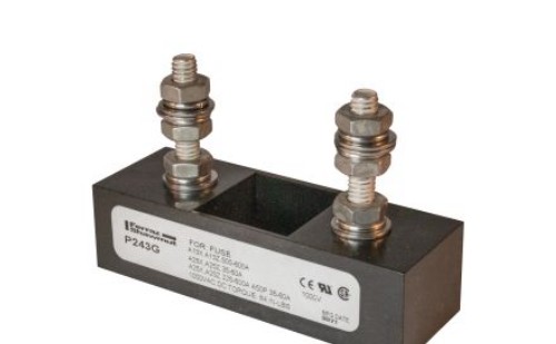 P243G Mersen Fuseblocks & Holders, P243 Series Fuse Block 1000VAC 1000VDC 600A