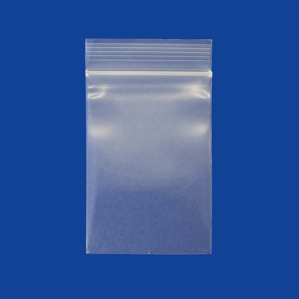 4″ x 6″ Reclosable Clear Plastic Poly Zipper Bags 4-Mil, Box of 1,000-bags
