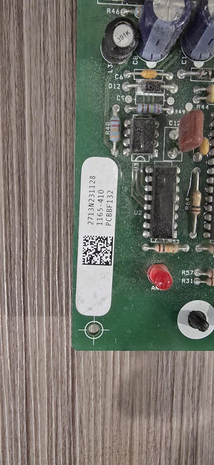 Goodman Amana 1165-83-4121 REV.A 1165-410 Furnace Control Circuit Board