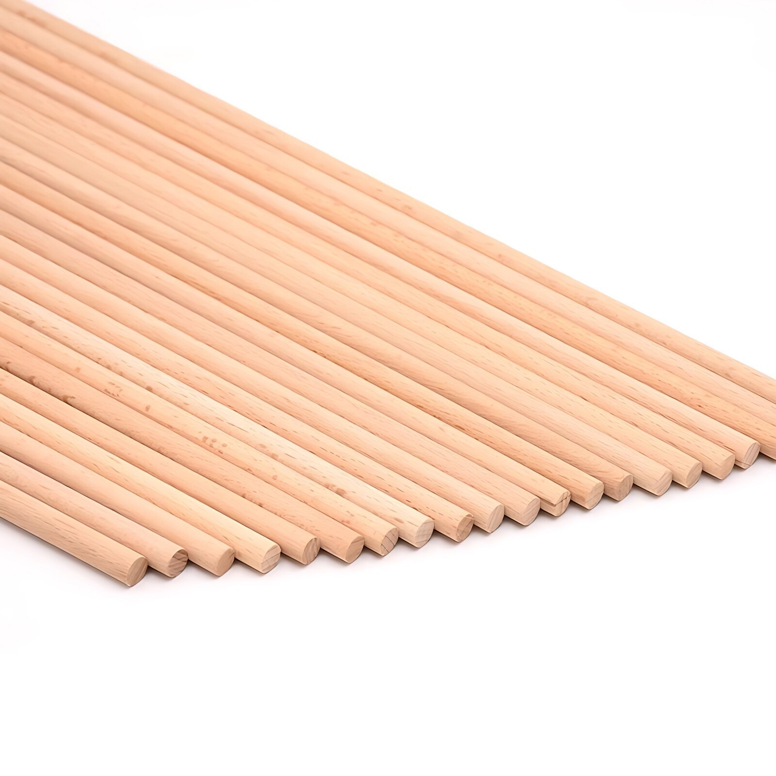 DIY Craft Sticks Beech Wood Dowels Smooth Rod Pegs Wooden Dowel 10CM/20CM/30CM