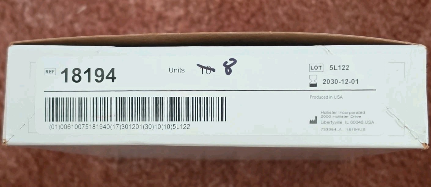 Hollister Ostomy Supplies 18374, 8958, 7299, 15304, 11704 and 18194