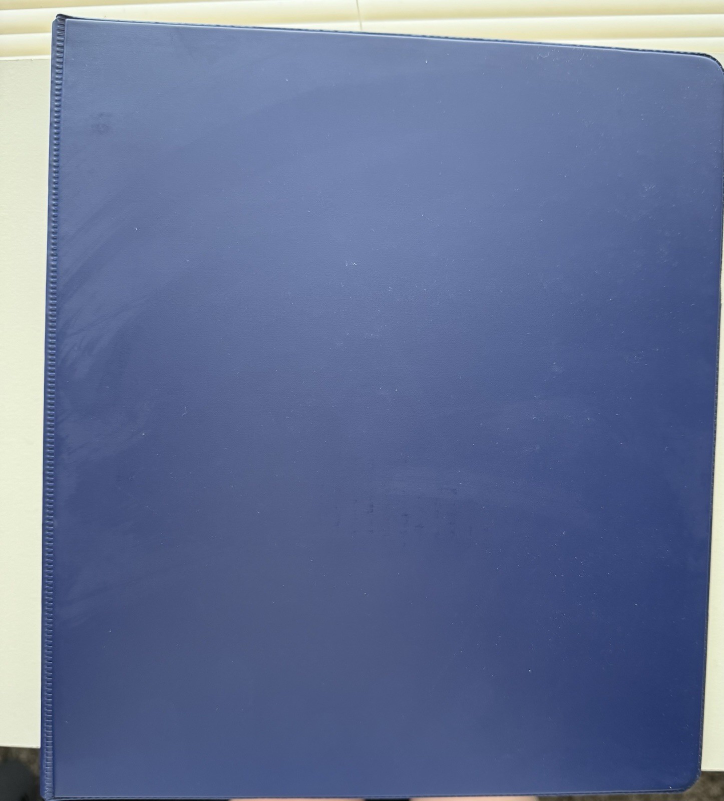 1 in Vinyl Daily Use 3-Ring Binder 175 Sheet Round Ring Blue