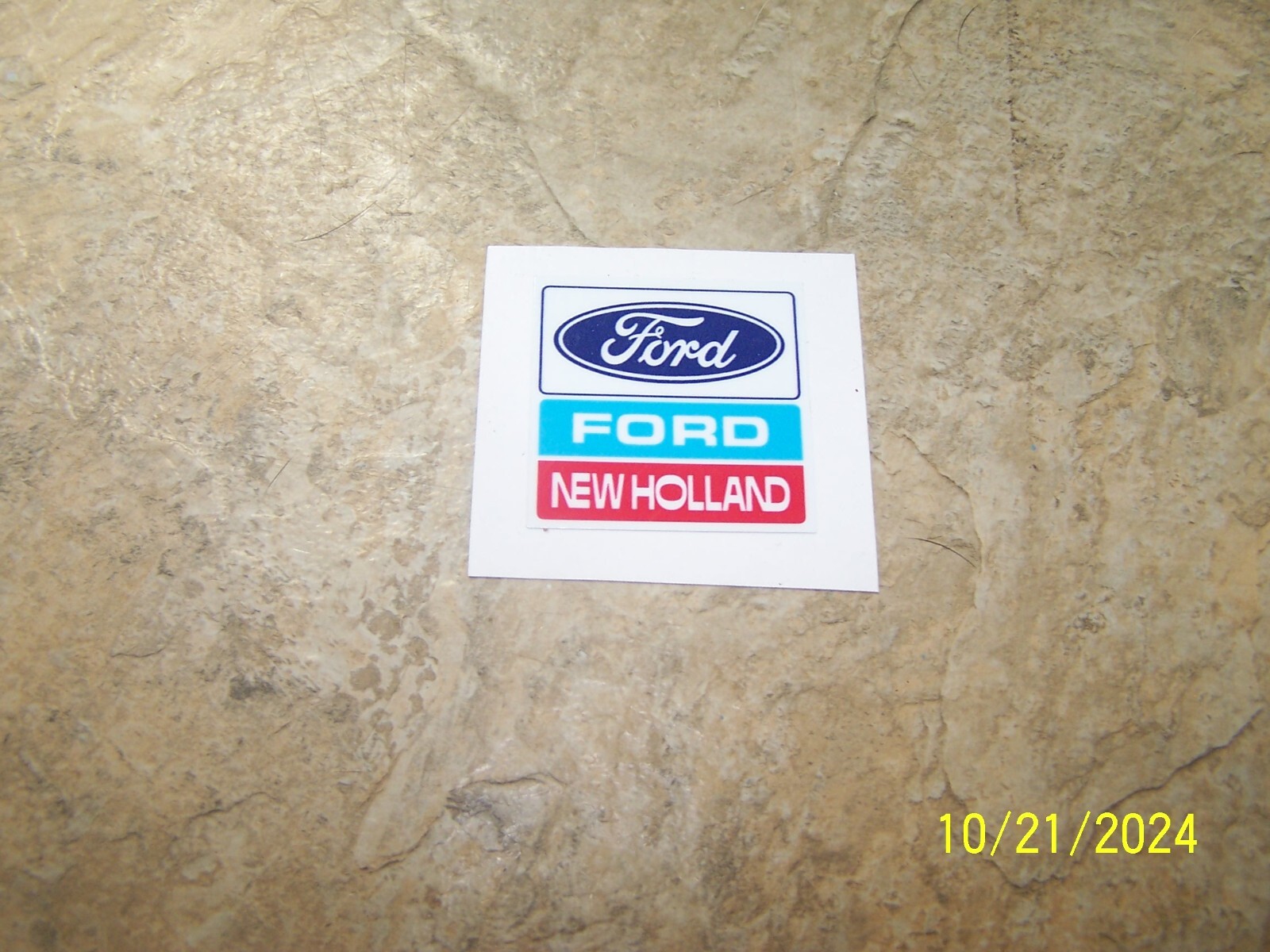Ford New Holland Red,White & Blue Decal