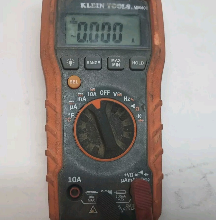 Klein Tools MM400 Digital Multimeter and 69100 Voltage Tester