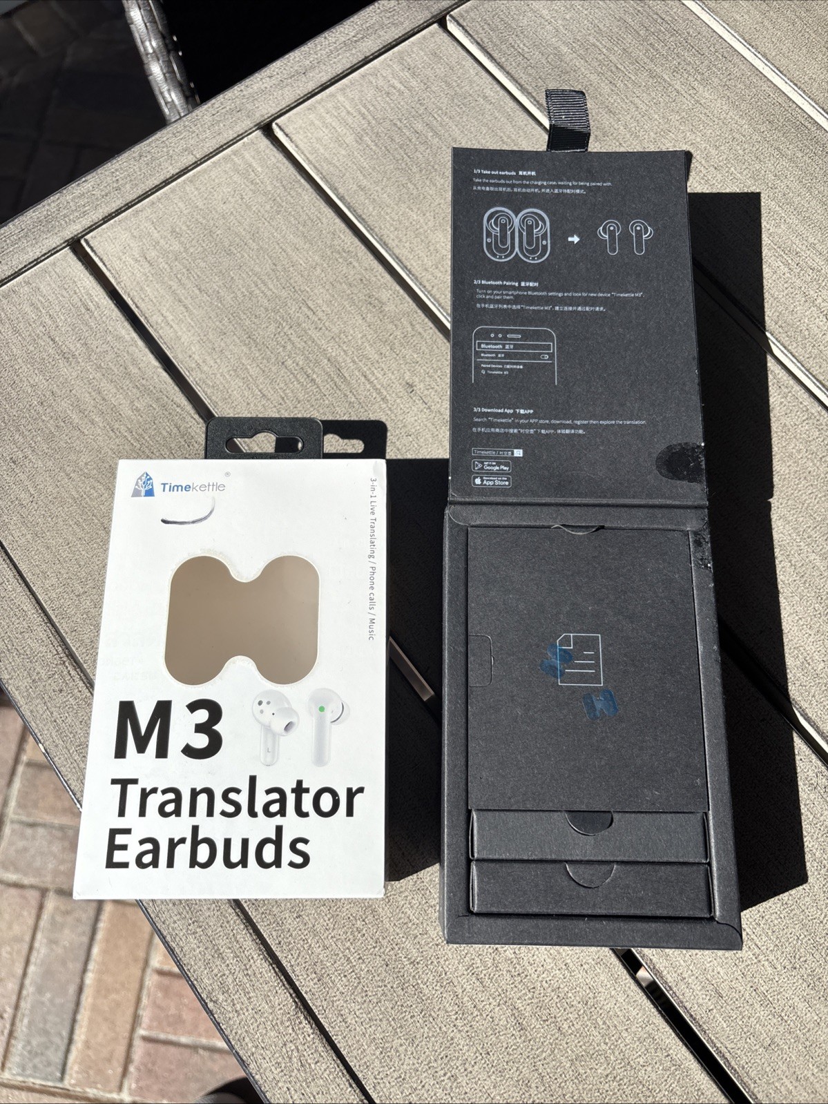 Timekettle M3 Translator Earbuds 2-Way, Offline, 40 Languages