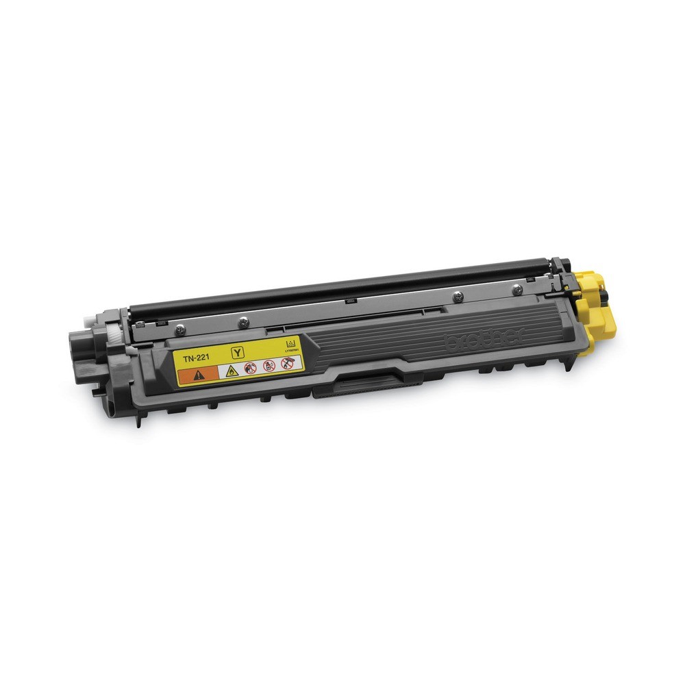 Brother TN221Y 1400 Page-Yield TN221Y Toner – Yellow New