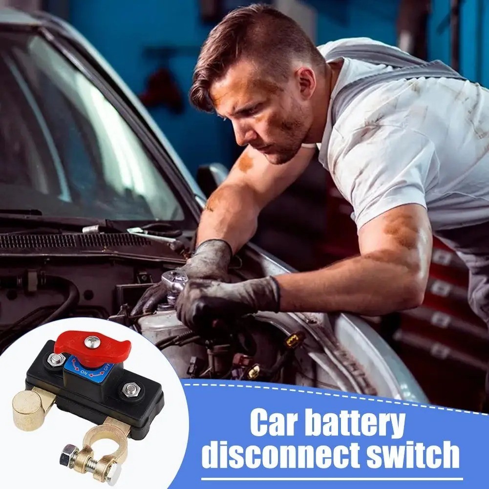12V/24V Car Battery Disconnect Switch Automatic Manual Circuit Breaker Protector