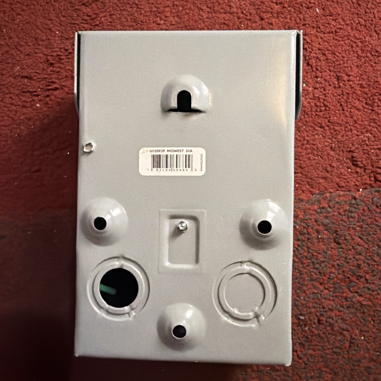 Midwest Electric Products 30 Amp 120/ 240 Volt Fused AC Disconnect U035F2P
