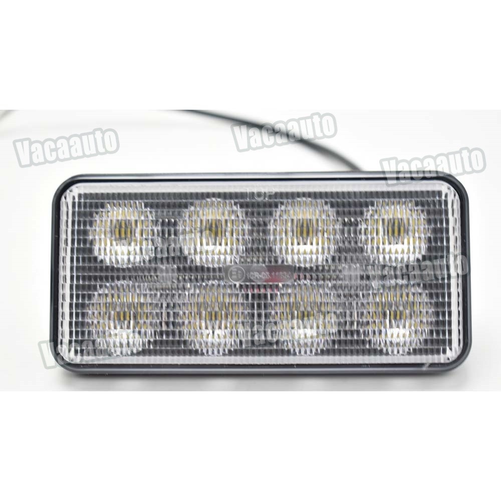 2x 40W LED Work Lights Flood Beam For Kubota Skid Steer SVL75 SVL95 V0511-53510