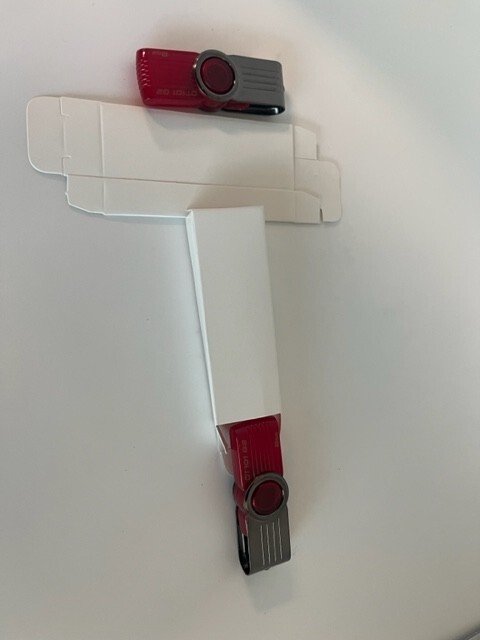 ONE Kingston DataTraveler 101 G2 8GB USB 2.0 Flash Drive, Red, DT101G2/8GBZ