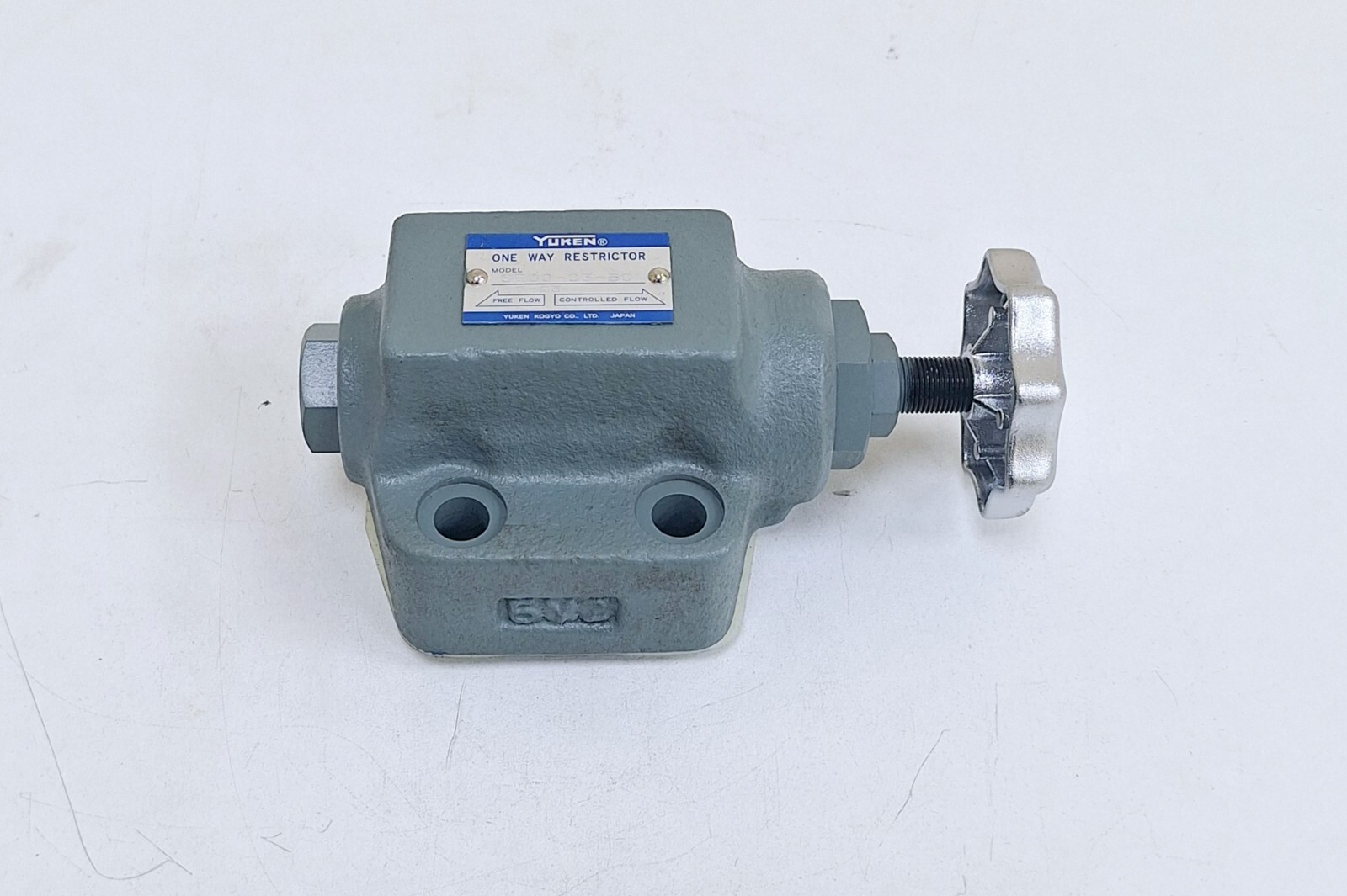 Yuken SROG-03-50 One-Way Restrictor Flow Control Valve