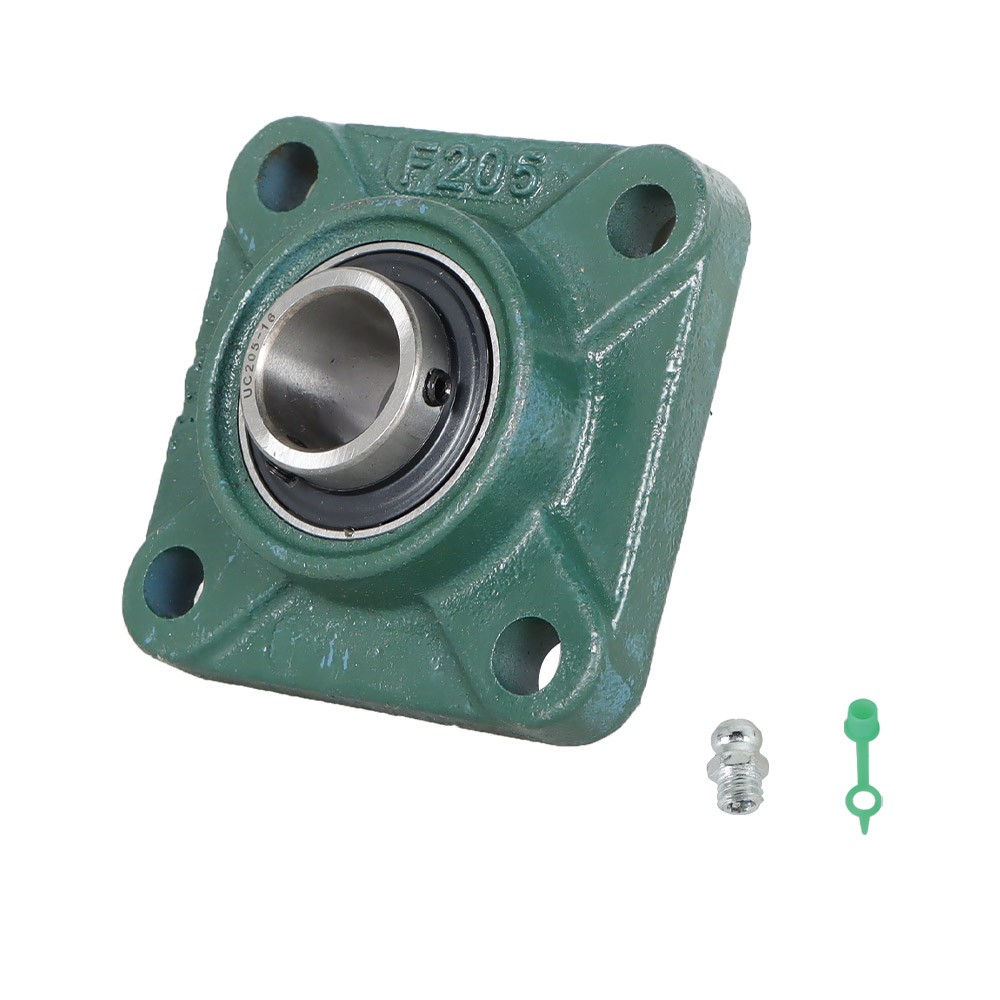 4 PCS UCF205-16 Solid Base Pillow Block Flange Bearing 1″ Bore 4 Bolt