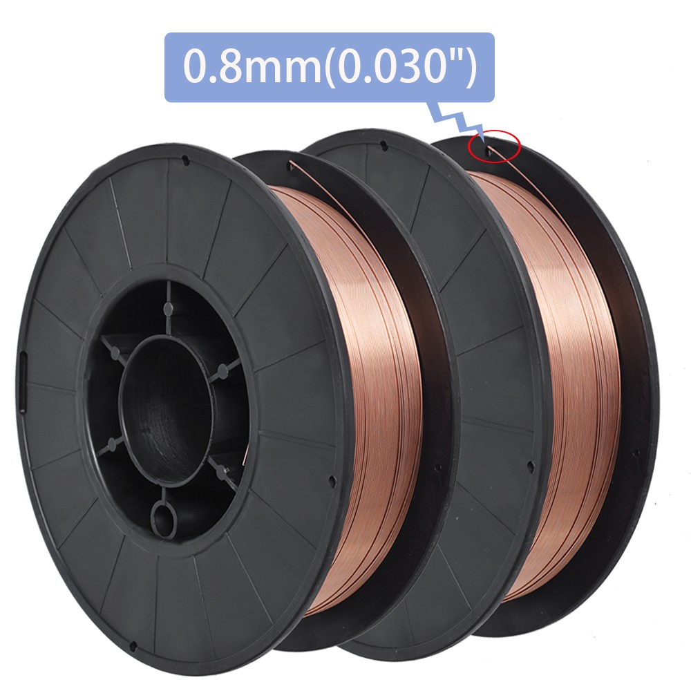 ALL-CARB 2 Roll 11-lb Roll ER70S-6 .030″ (0.8mm) Mild Steel MIG Welding Wire US