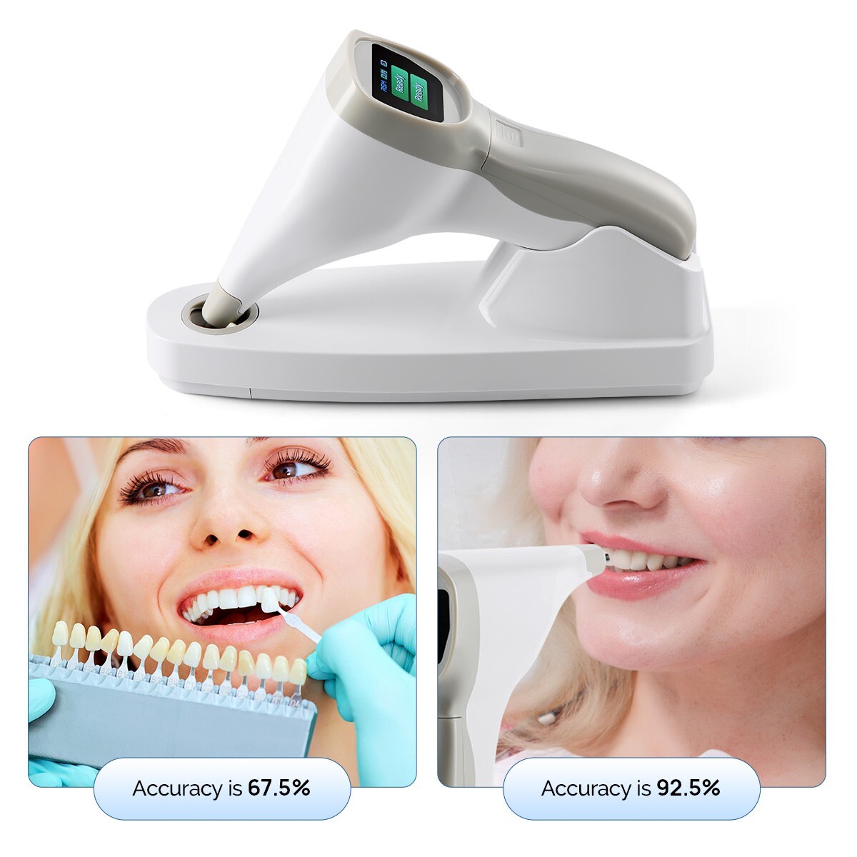US Dental Photoelectric Tooth Color Comparator Digital Shade Guide Corrector