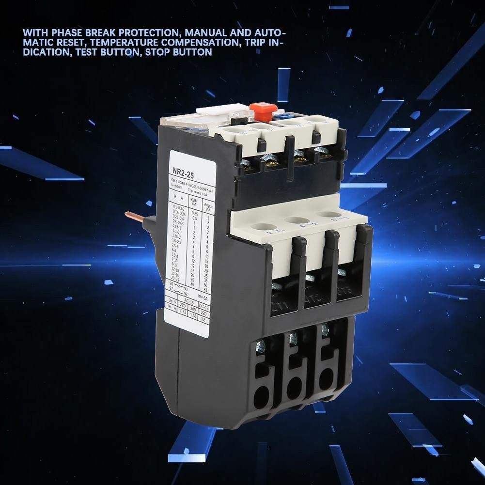 NR225 Electric Thermal Overload Relay 710A Adjustable Trip 50/60Hz Motor