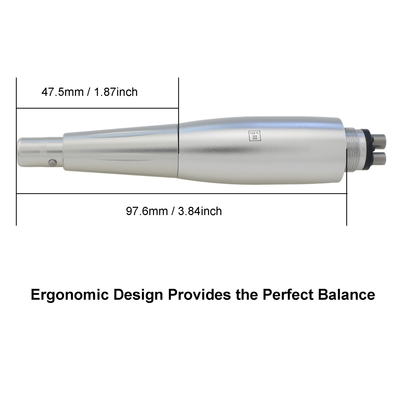 Dental Hygienist Prophy Handpiece Integrity Air Motor 4 Holes 3 Nose Cones Kit