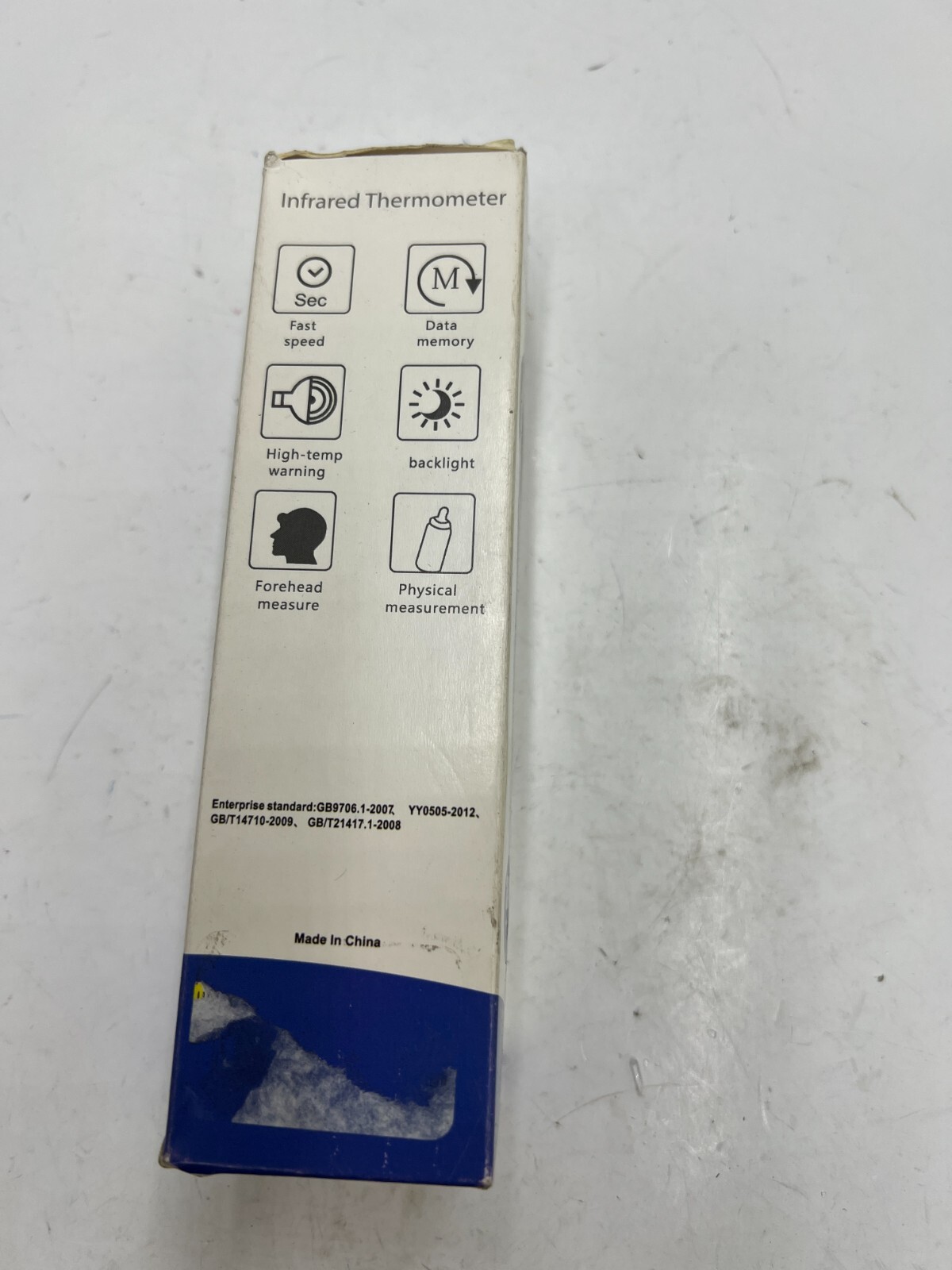 Infrared Forehead Non-Contact Thermometer HG02 V1 USES 2x AAA Battery