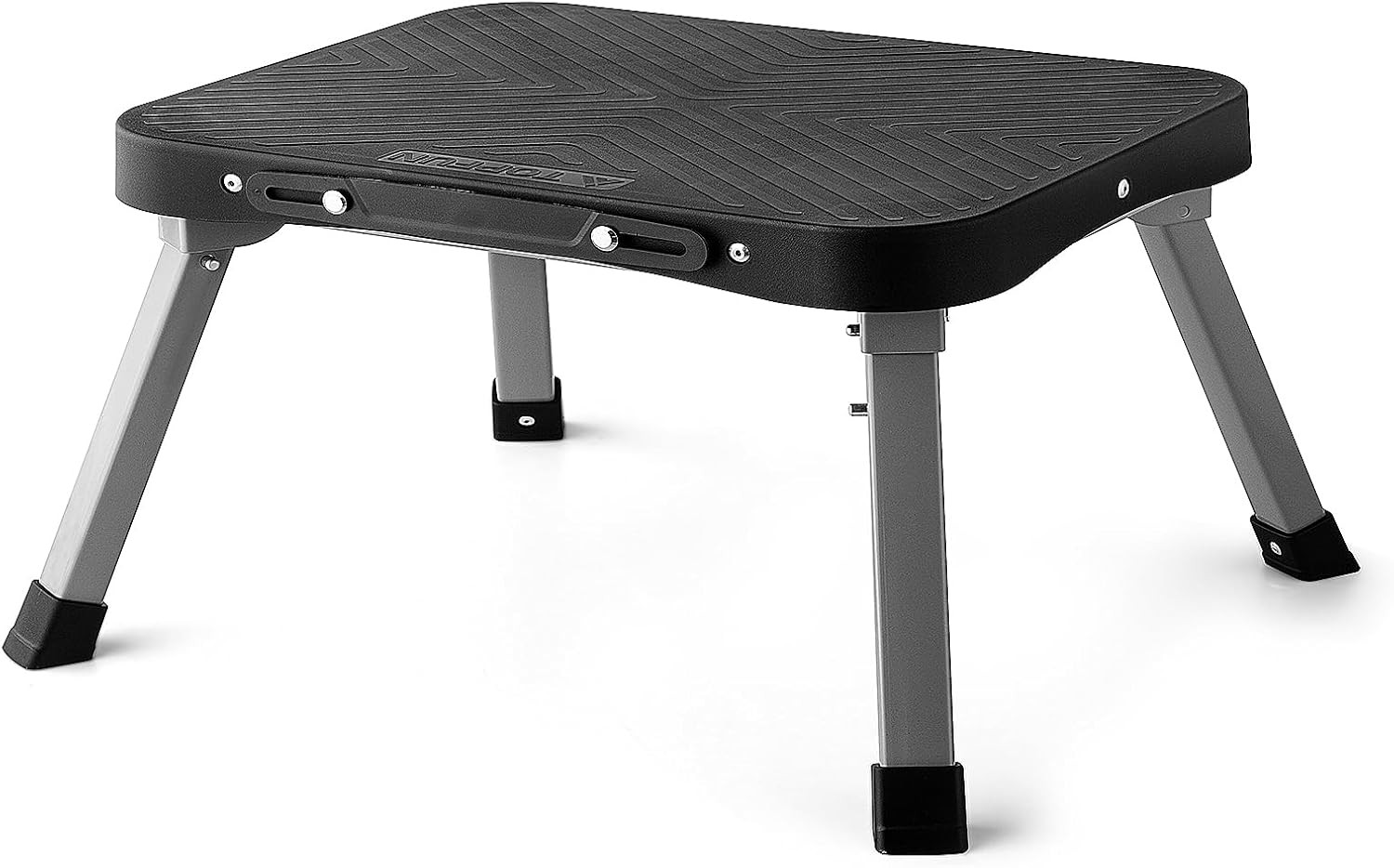 11 Inch Folding Step Stool Non-Slip Large Platform Steel Frame