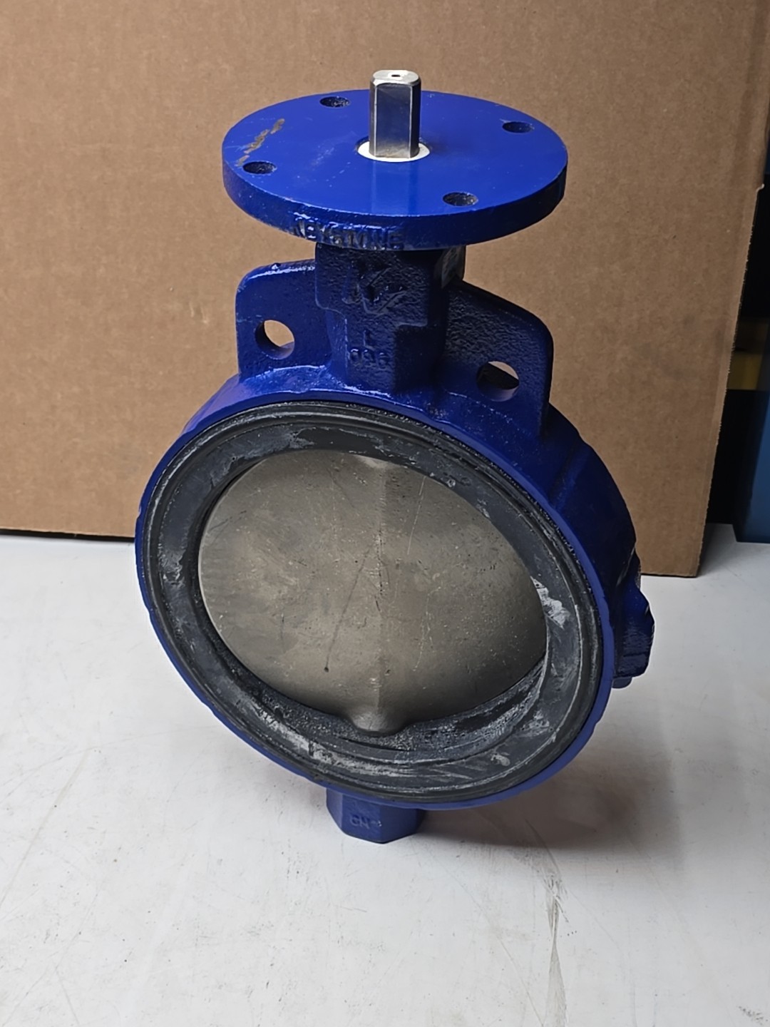 Keystone 990 Series Butterfly Valve, Wafer Style, Split Body 8 inch 316 SS