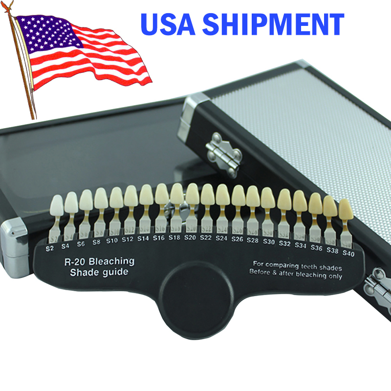 R-20 Dental Shade Guide Teeth Whitening Shade Guide Vita Shade Guide Bleaching