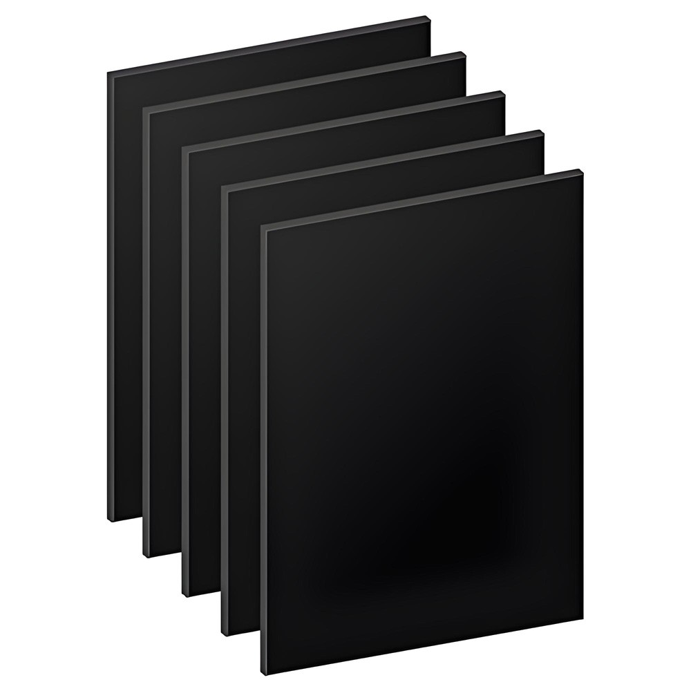 ABS Black Plastic Sheet DIY Project Model Making 1mm 2mm 3mm 4mm to 20mm Thick