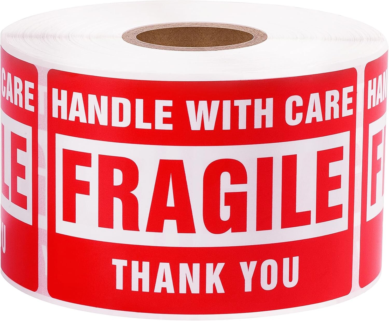 Fragile Stickers 1 Roll 500 2×3 Fragile Label Sticker Handle With Care Mailing