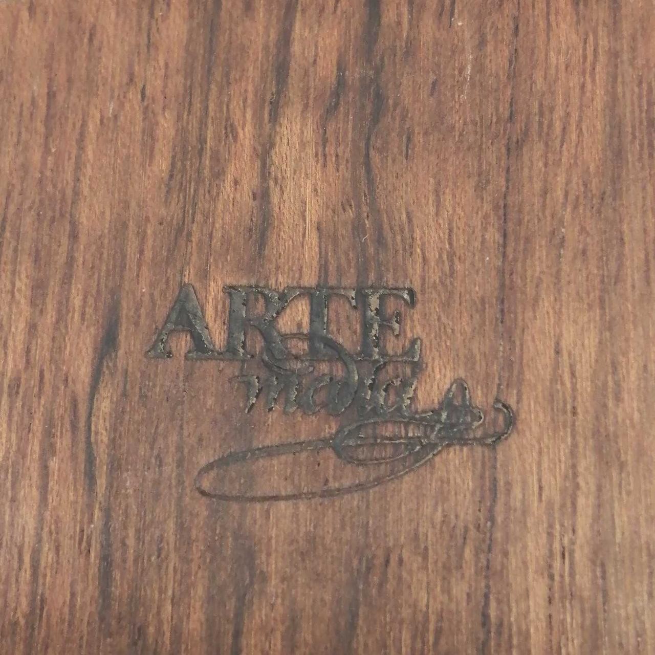 Leather Wood Notebook Cover Engraved With Arte Medici Cabin Prestige