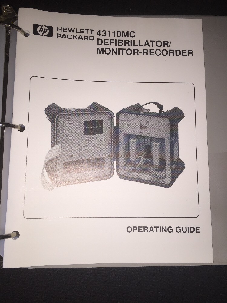 NEW HP Electrocardiograph Monitor Recorder 43200MC In Pressure Case