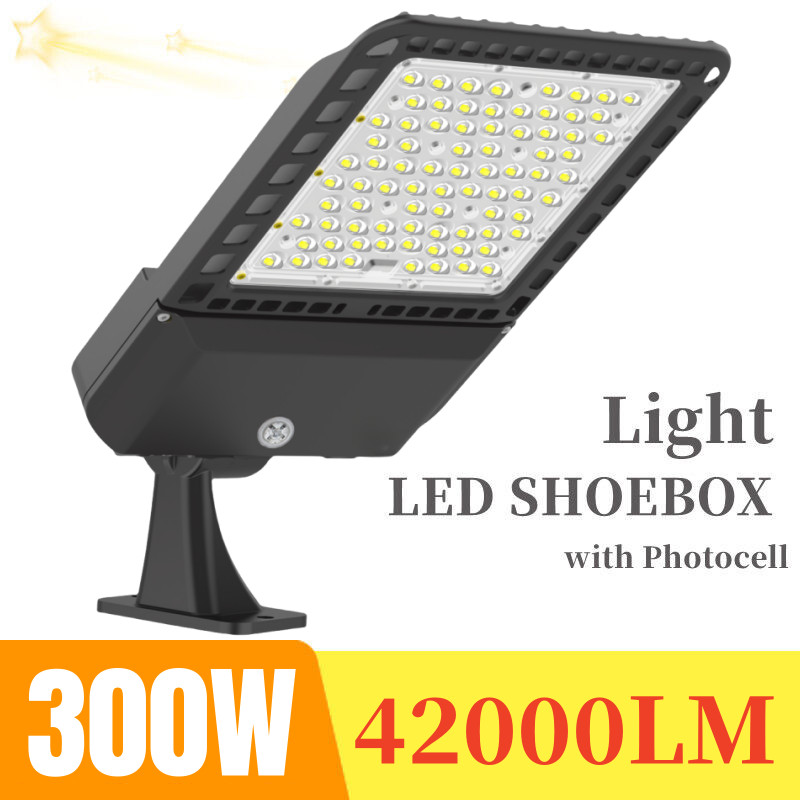 300 Watt LED Parking Lot Lights Module Street Pole fixture Shoebox Area Light