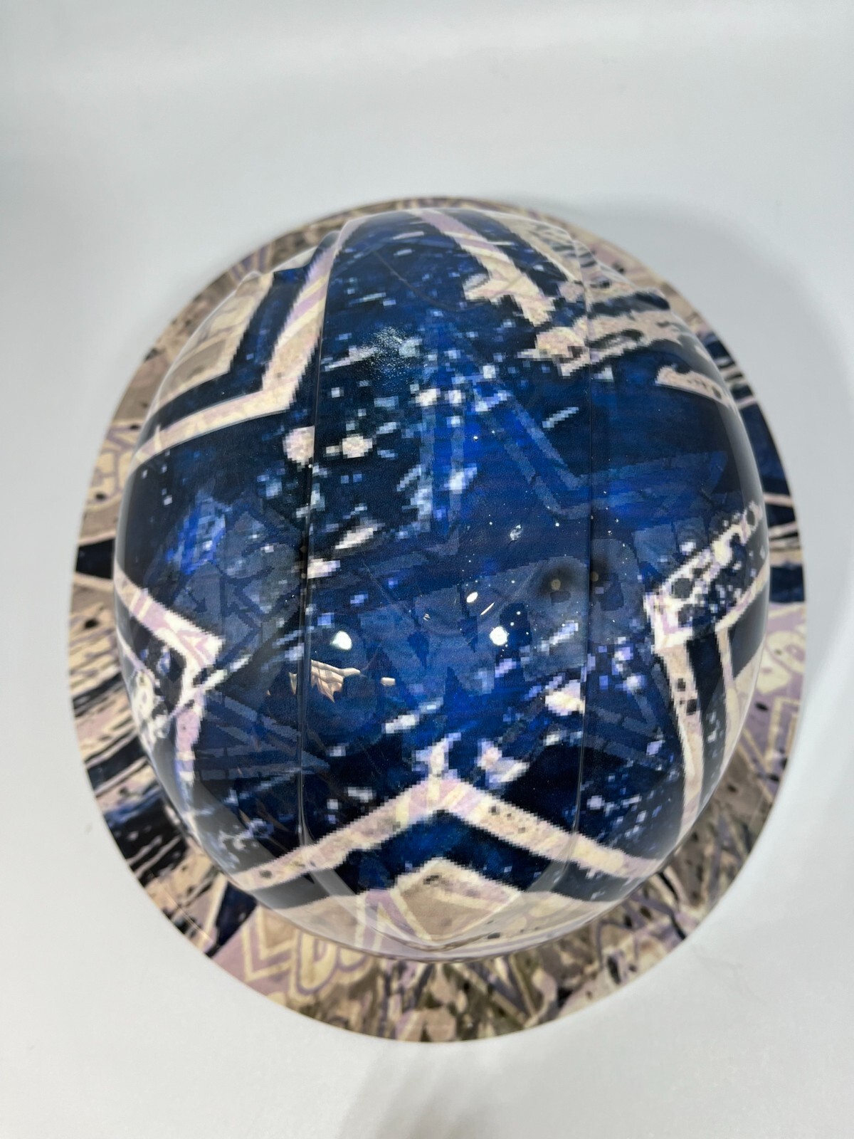 New Full Brim Hard Hat Custom Hydro Dipped DALLAS COWBOYS ABSTRACT