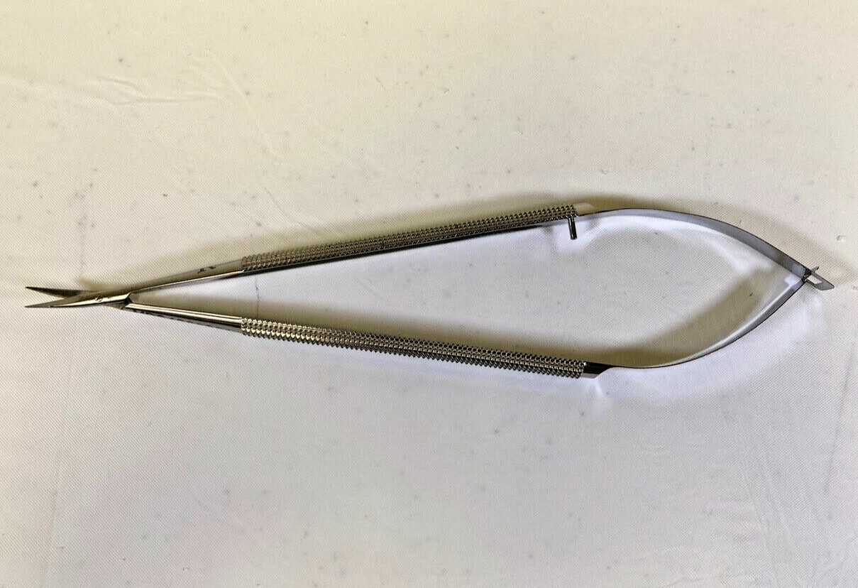 Konig Medline MDS4285031 Rhoton Curved Blade Microscissors 7″ Neuro Microsurgery