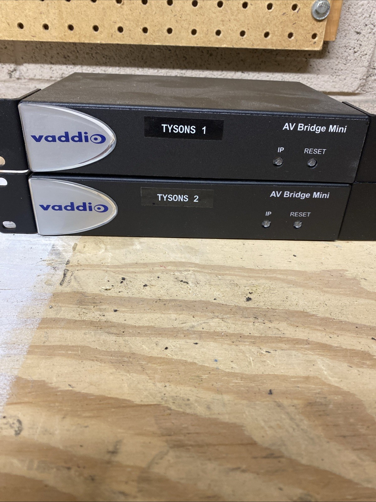 Vaddio 998-8240-000 AV Bridge Mini HD Audio Video Encoder ( Lot Of 2)