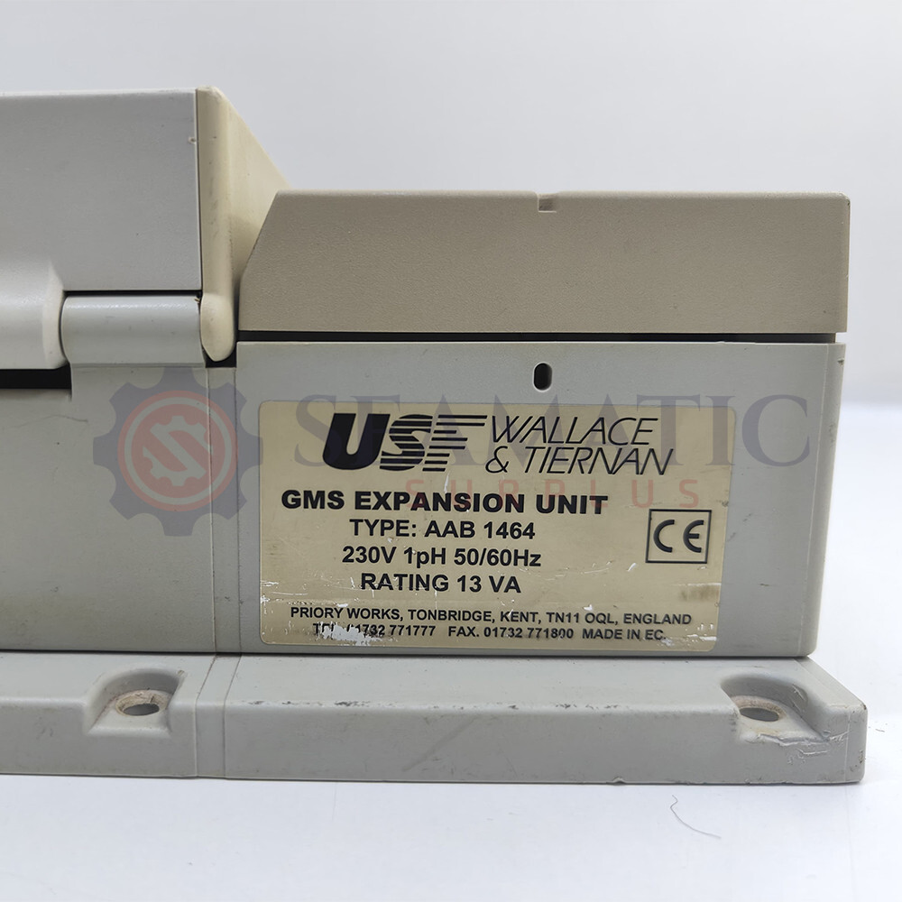 USF WALLACE & TIERNAN GMS EXPANSION UNIT TYPE AAB 1464, 230V , V#479 (TESTED)