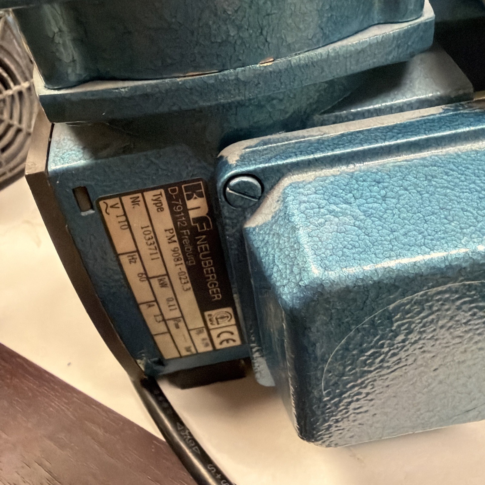 KNF Neuberger diaphragm pump/compressor
