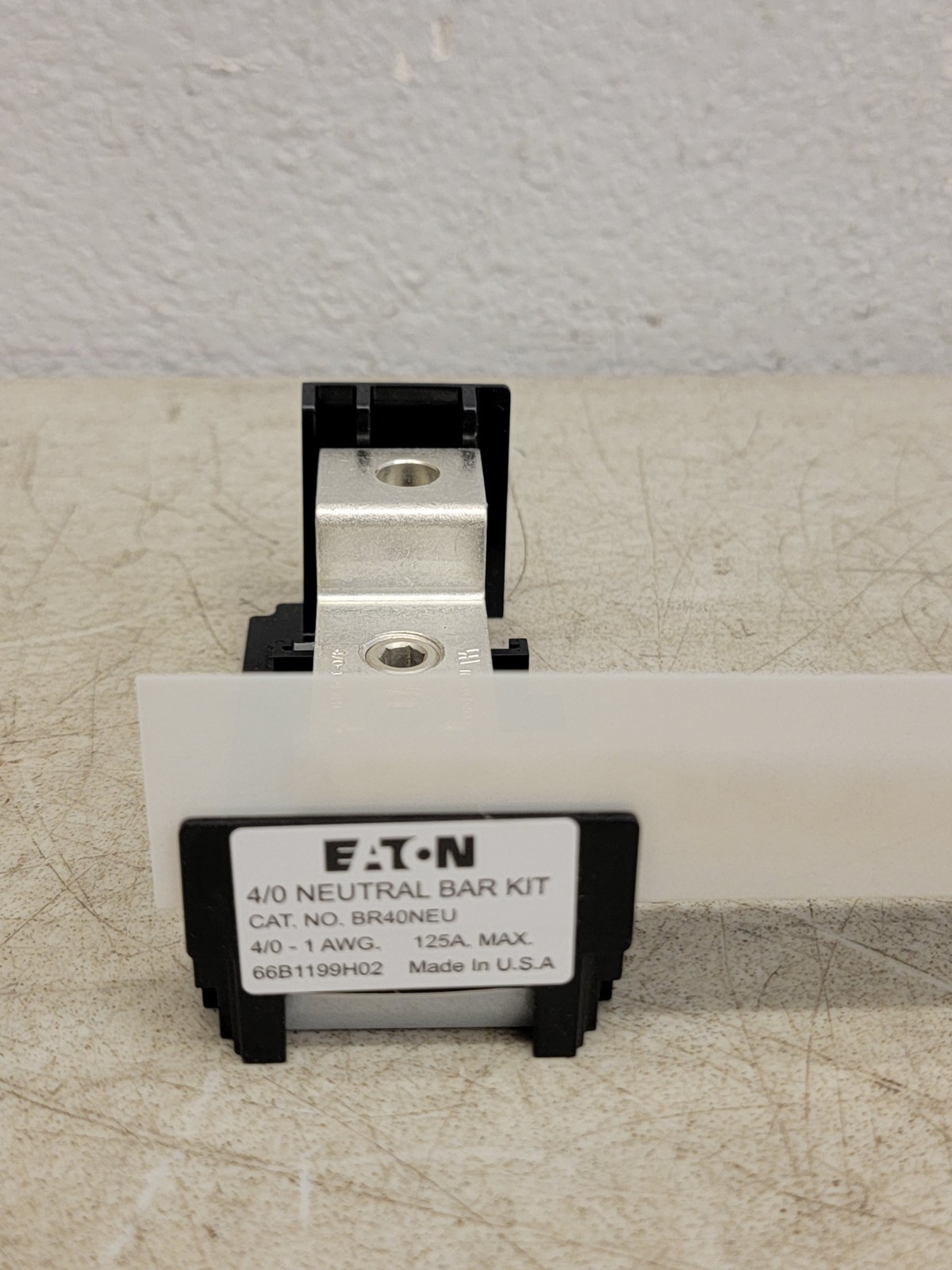 (3) Eaton NSB BR40NEU, 4/0 Neutral bar Kits For Load Centers and Panelboards NEW